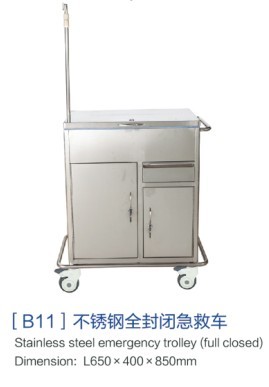 [b11]不锈钢全封闭急救车